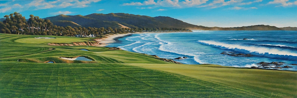Craig Skinner - 9th Hole Pebble Beach 10x30