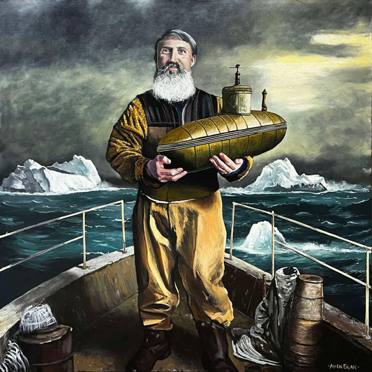 Allen Egan - The Scientist 36x36