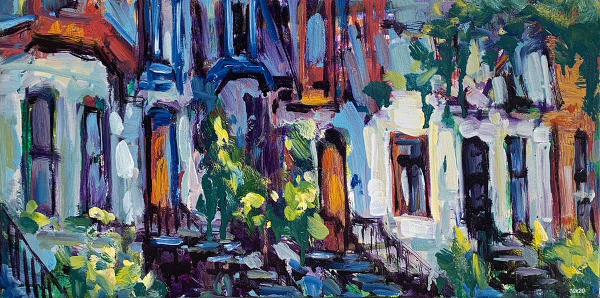 Along Saint Louis Square 10x20