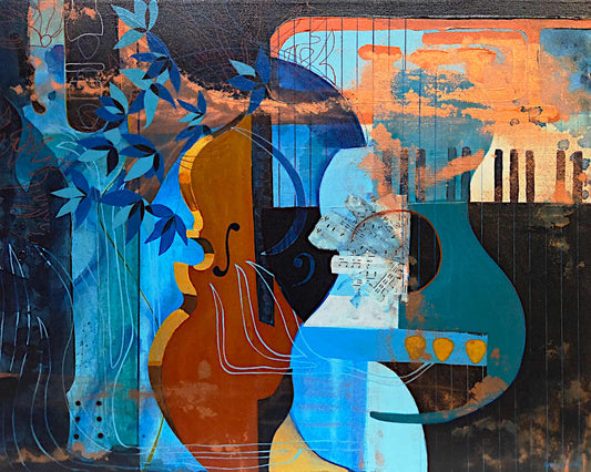 Audrey Bazinet - Sparks 24x30