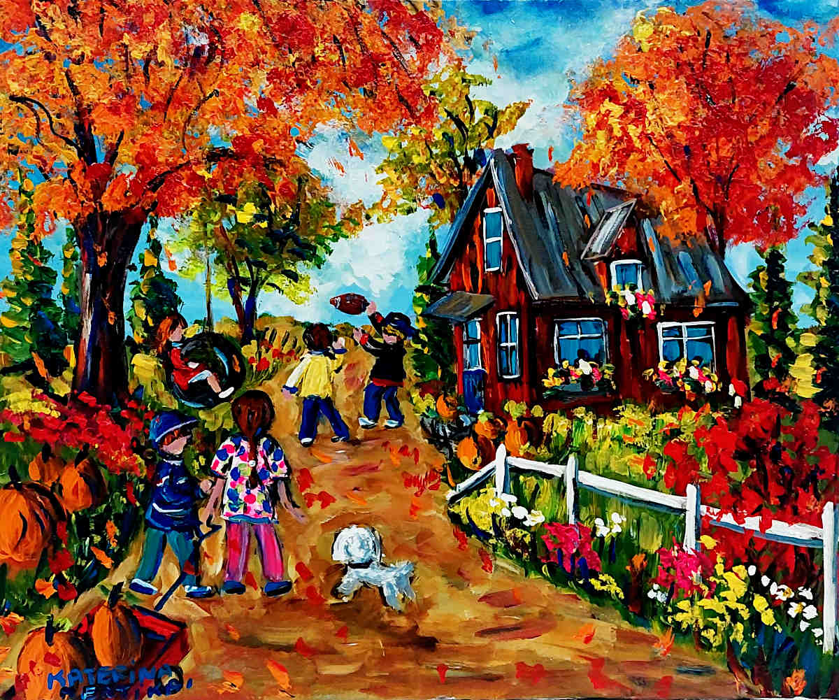 Katerina Mertikas - Autumn Brilliance 20x24