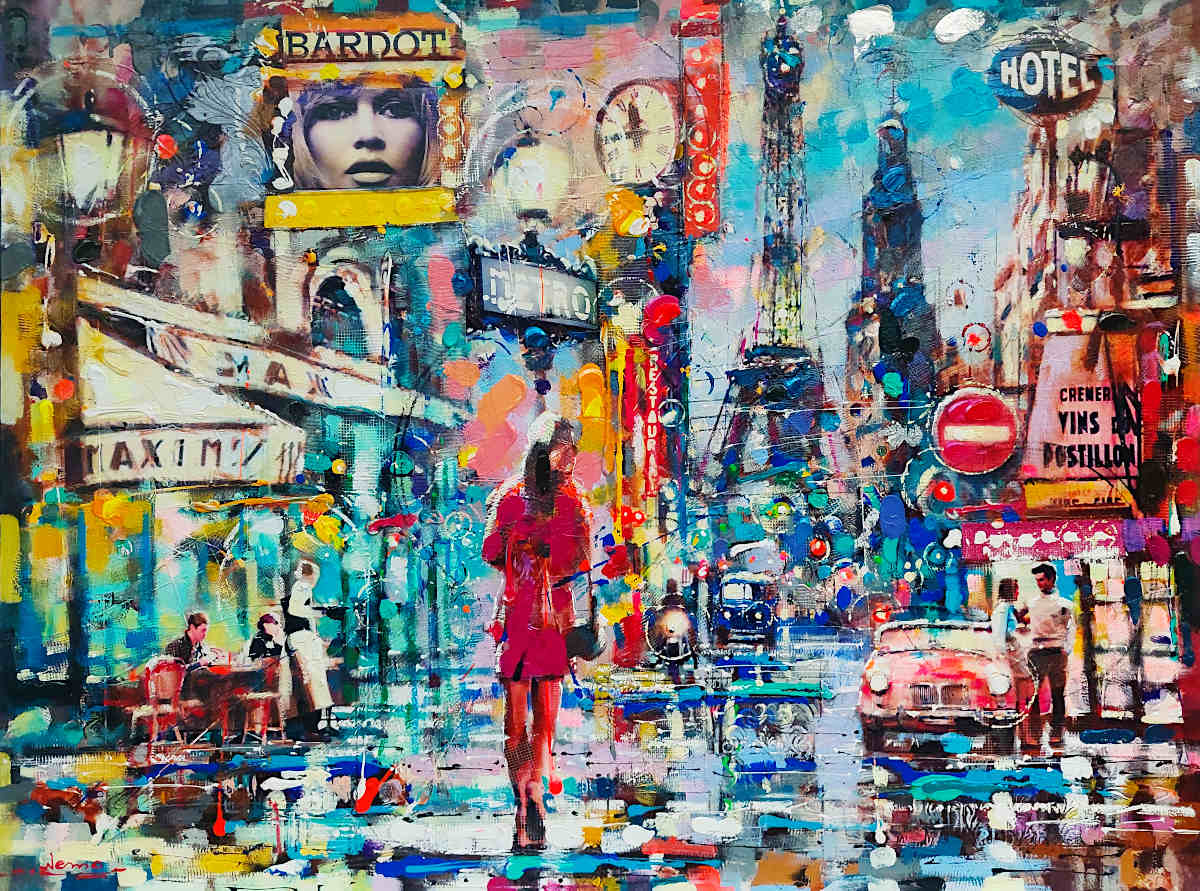 Victor Nemo - Bardot Tonight 36x48