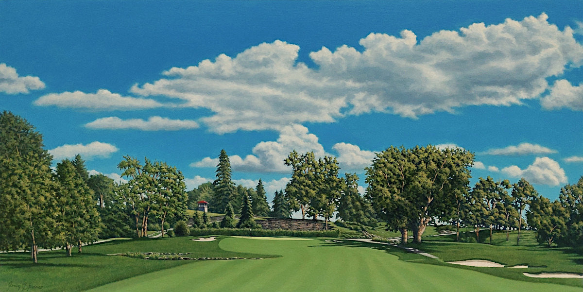 Beaconsfield Golf Club - 9th Hole 18x36