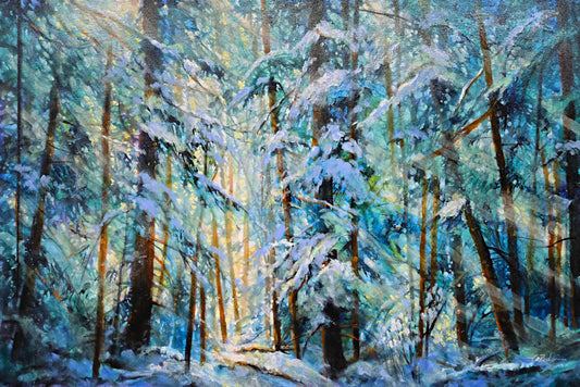 Bev Rodin - Winter Forest 24x36