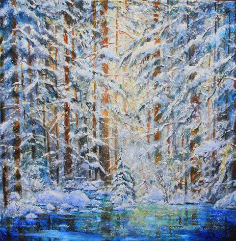 Bev Rodin - Brave New Growth 30x30