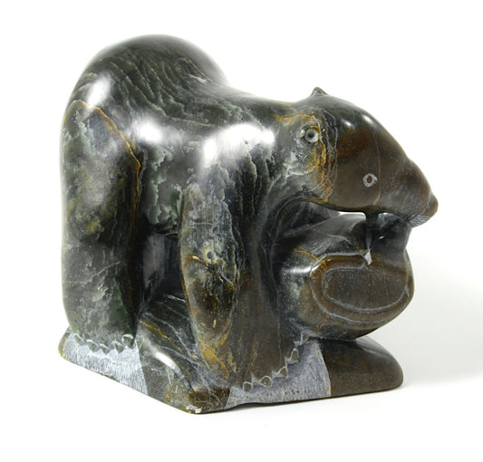 Noah Echalook - soapstone sculpture 4x3x5