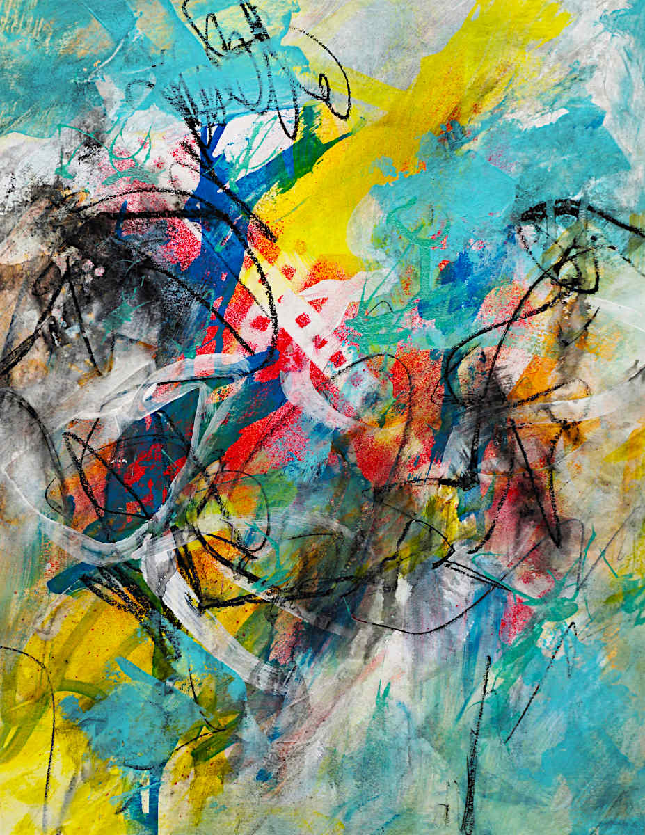 Catherine Gutsche - Stepping Up 16x12