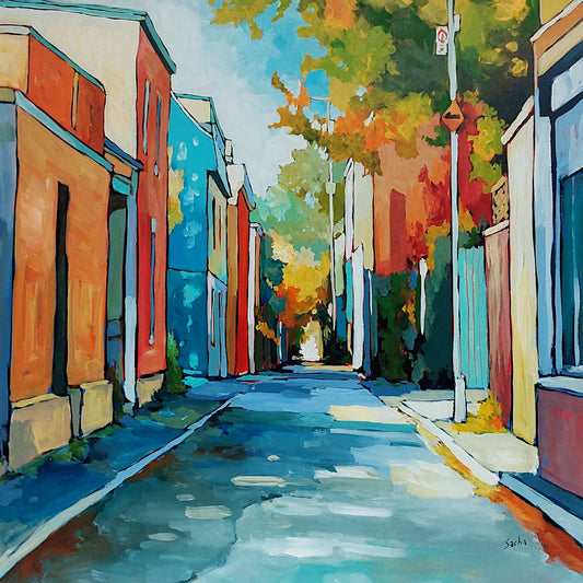 Sacha Barrette - Chateaubriand Nouveau 40x40