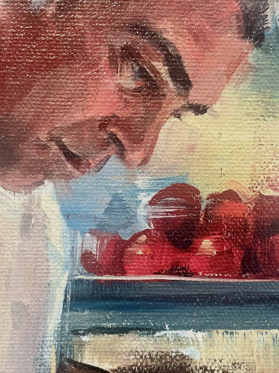 Patricia Bellerose - Chef Marino's dish, Ferreira Café 12x12