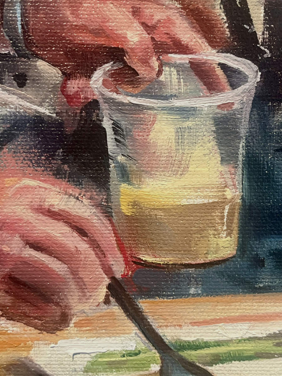Patricia Bellerose - Chef Marino's dish, Ferreira Café 12x12