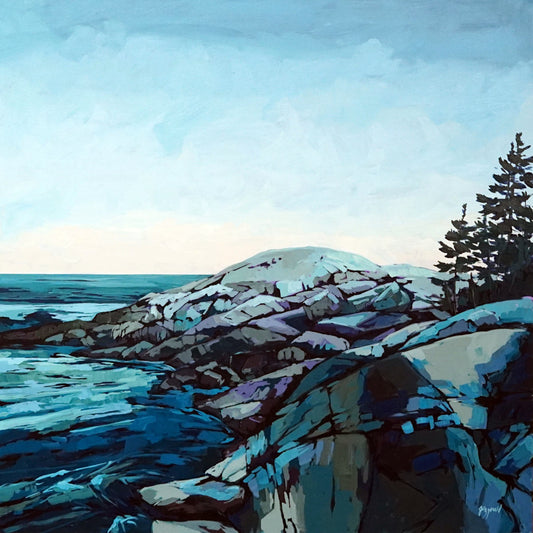 Megan FitzGerald - Coastal Breeze 40x40