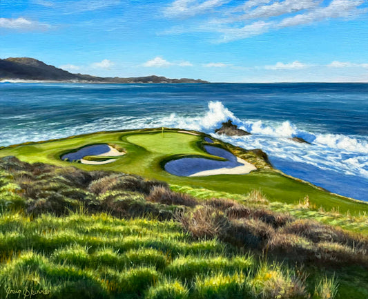 Craig Skinner - Seven At Pebble Beach 8x10