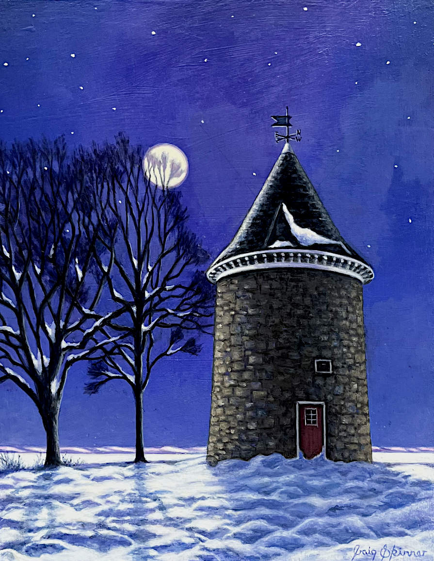 Craig Skinner - Pointe Claire Windmill 8x10