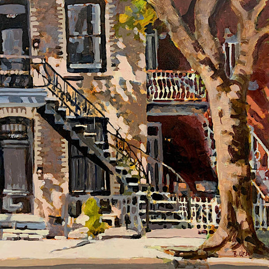 Barbara Ursel - Curbside 24x24