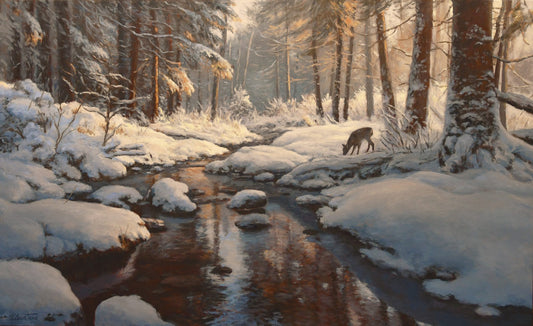 Marie-Claude Courteau - Dans Le Frimas du Matin 24x40