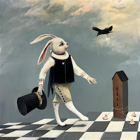 Diane Brouillette - Le Poids Du Secret 40x40
