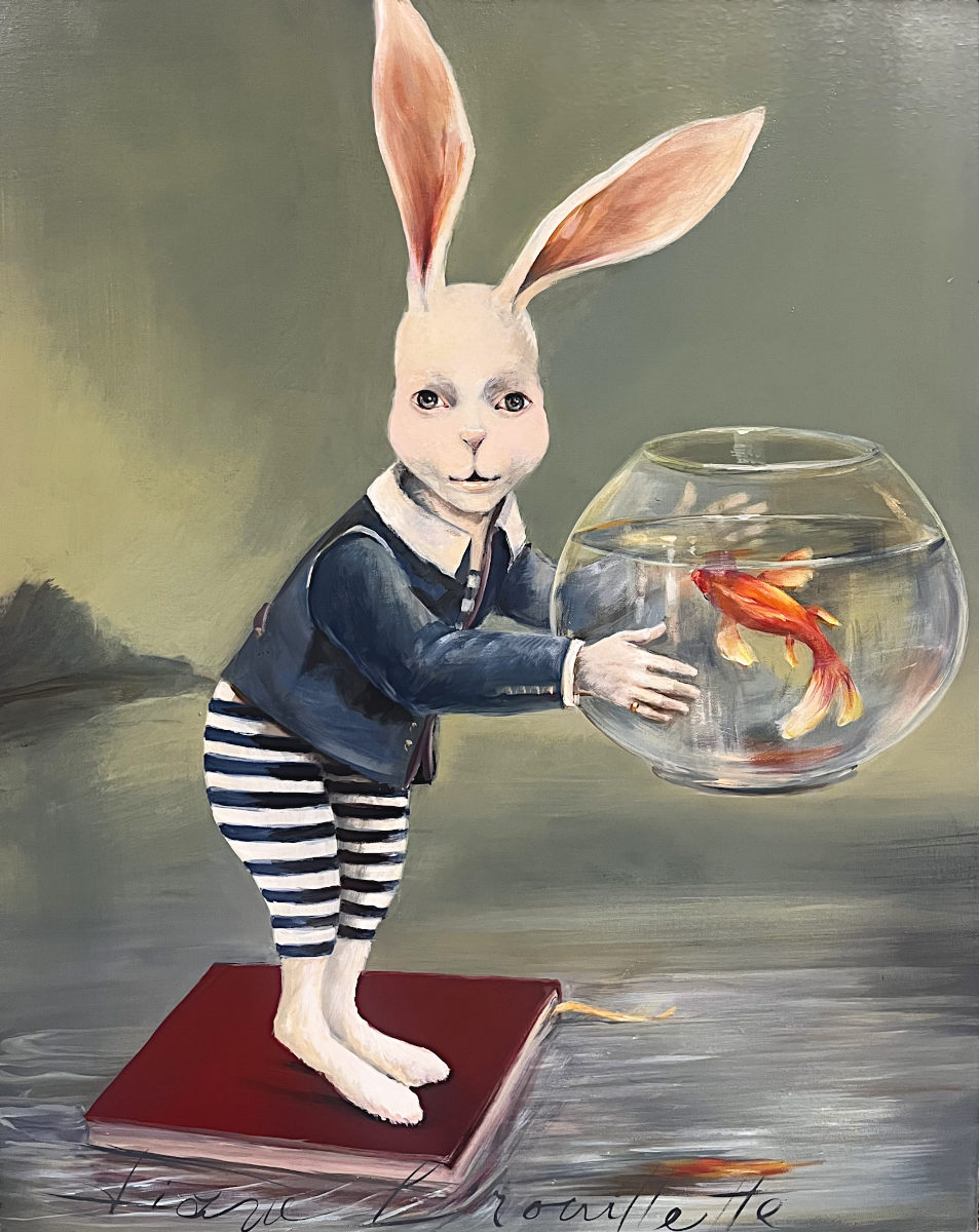 Diane Brouillette - Le Radeau 30x24