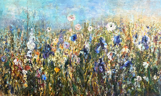 Fiona Hoop - Springtime Symphony 36x60