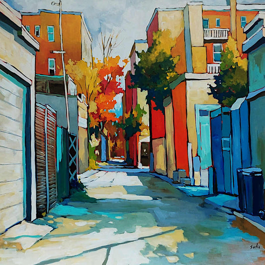 Sacha Barrette - Fall in Love 40x40