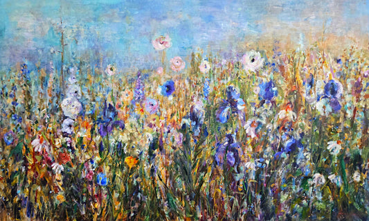Fiona Hoop - Springtime Symphony 36x60