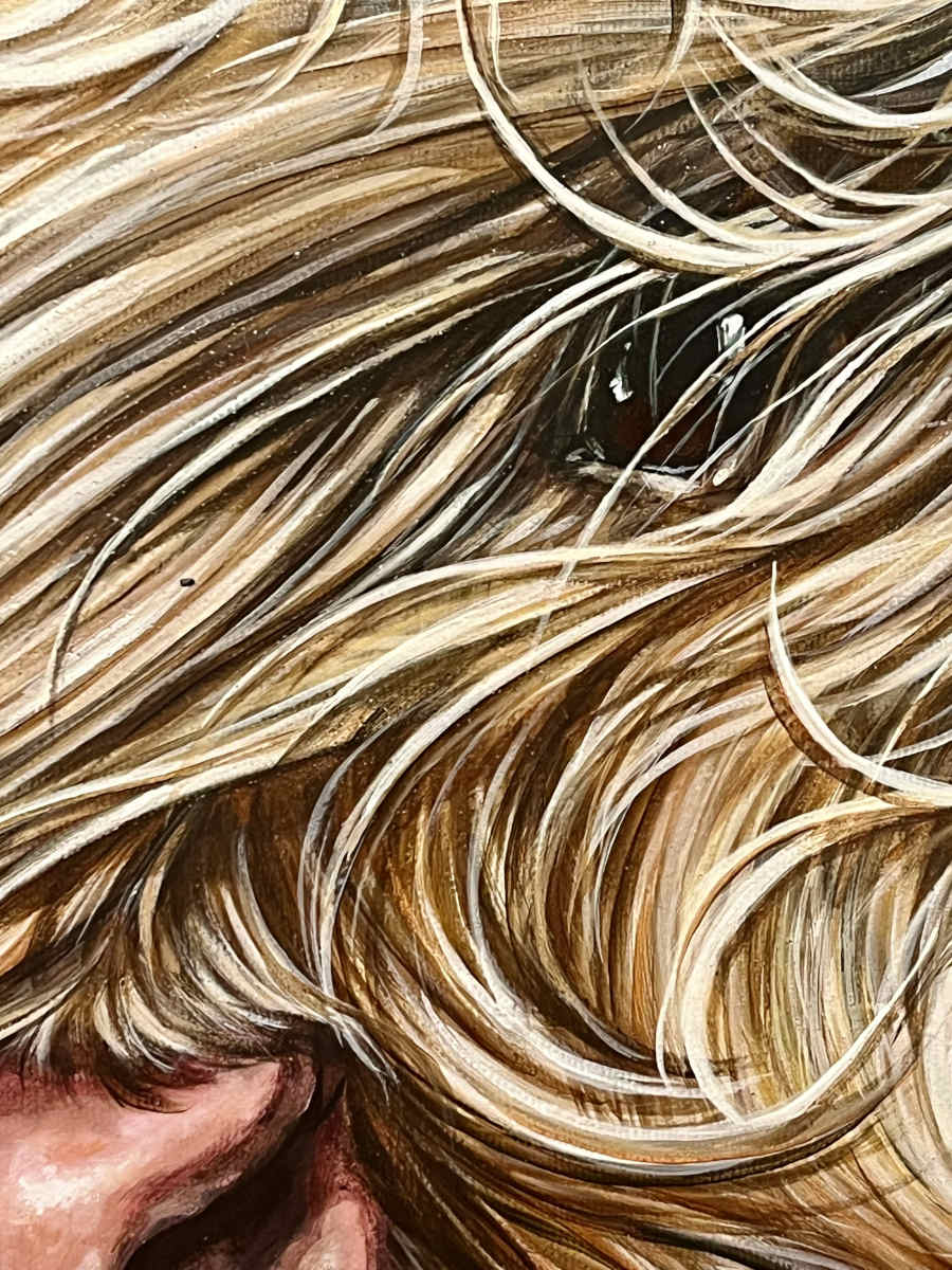 Marie-Andrée Leblond - Fluffy 30x30