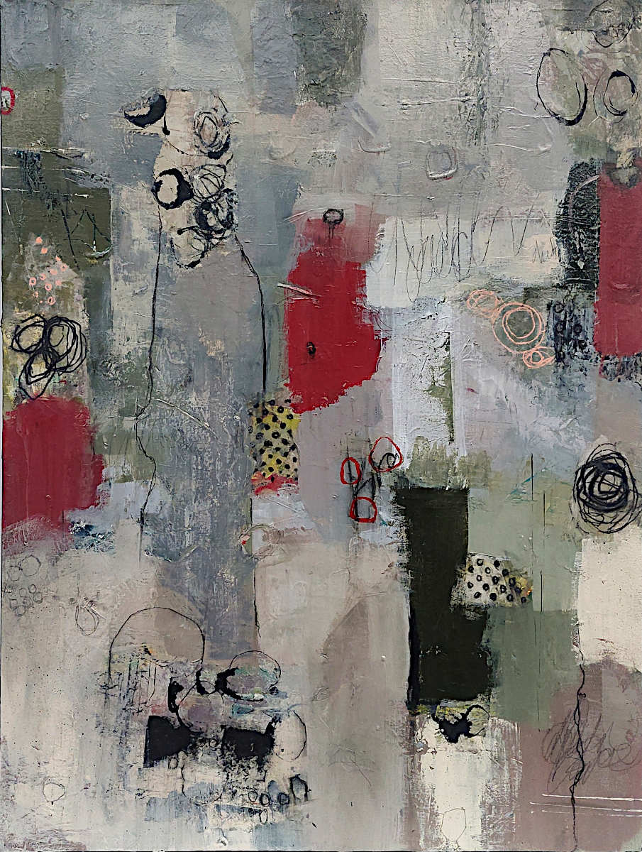 Karen Mackay -Green Oceanfront Edinburgh 40x30