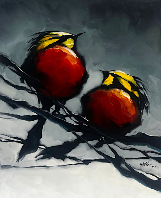 Harold Braul - Early Morning Argument 30x24