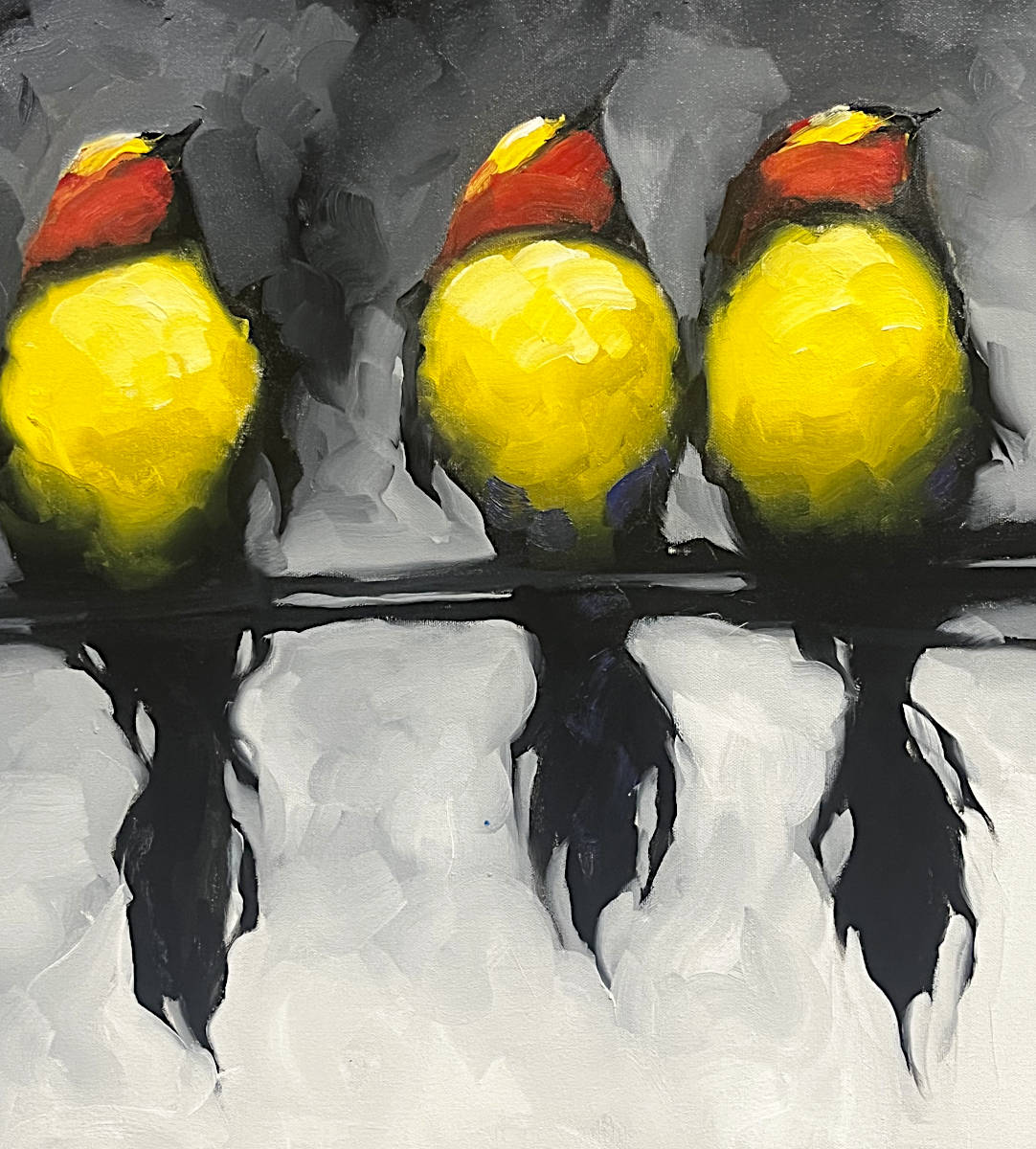 Harold Braul - Morning Banter 24x36