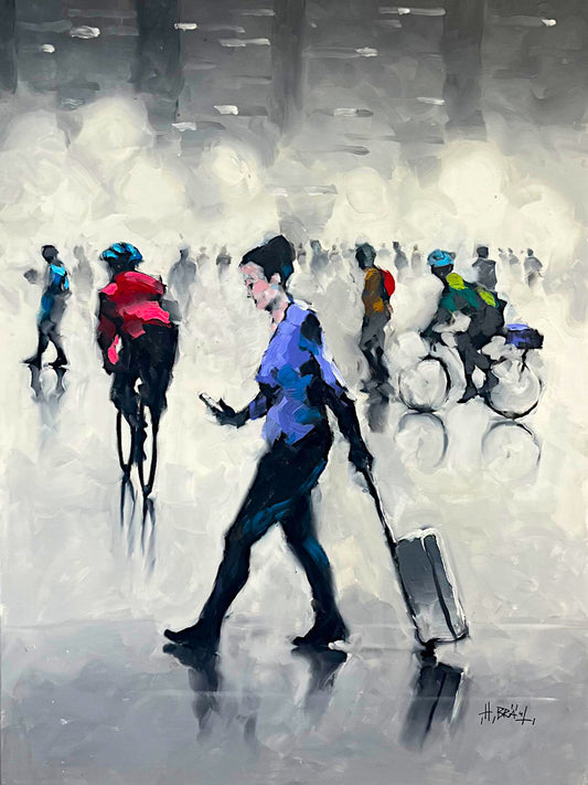 Harold Braul - On My Way 40x30
