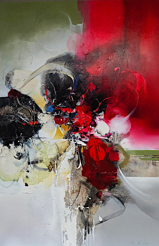 Hyun Jou Lee - Crimson Thoughts 60x40