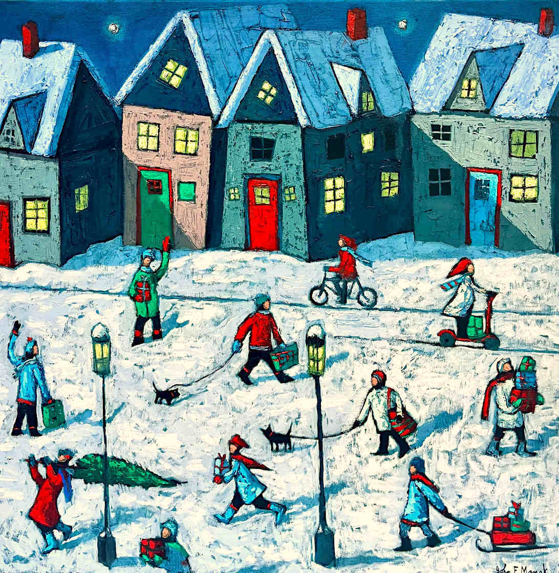 John Marok - Hidden Surprises 24x24