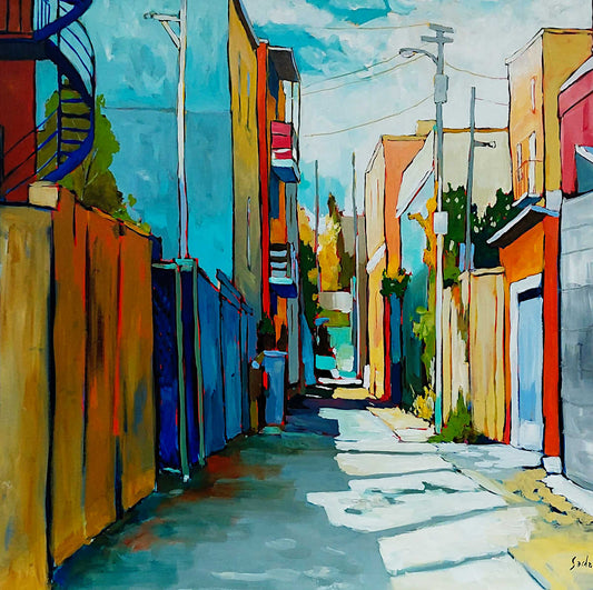 Sacha Barrette - Joy of Living 36x36