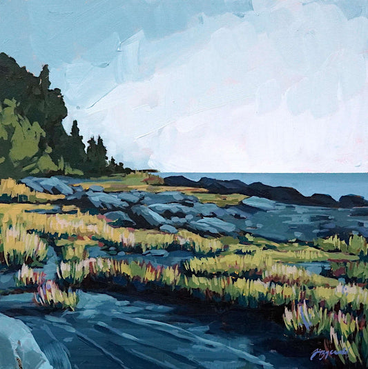 Megan FitzGerald - Kamouraska Morning 16x16