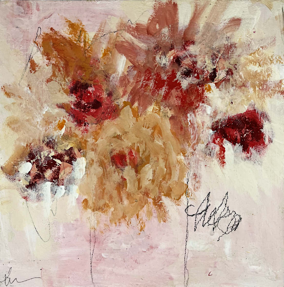 Karen MacKay - Soft Morning Blush 12x12