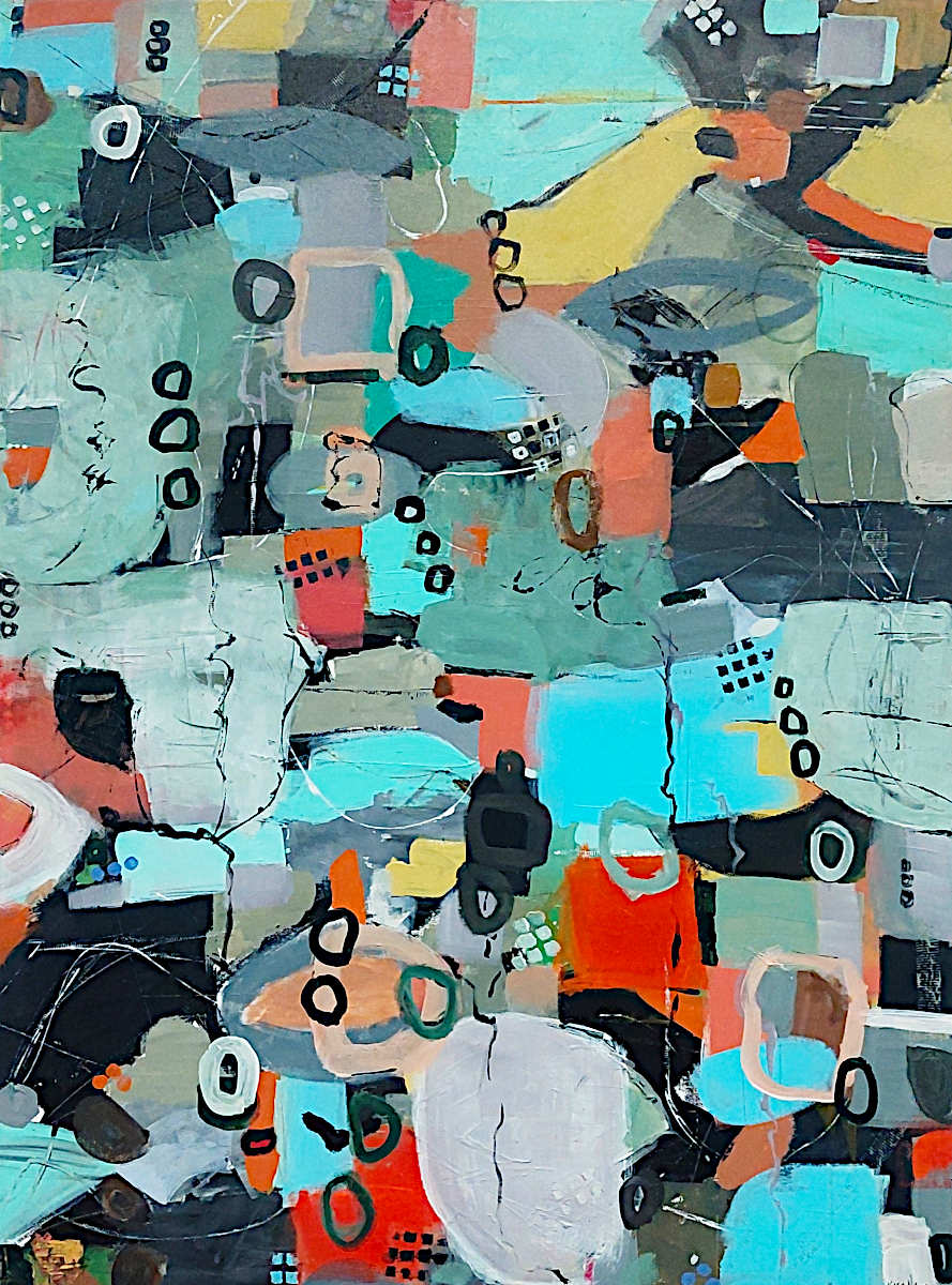 Karen Mackay - Breaking Free 40x30