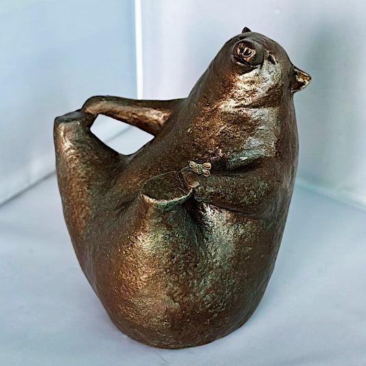 Karin Taylor - Butterfly Boat Pose 8x6.5x6