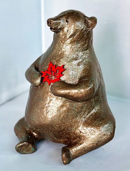 Karin Taylor - Canada Strong Bear 8.5x7x6