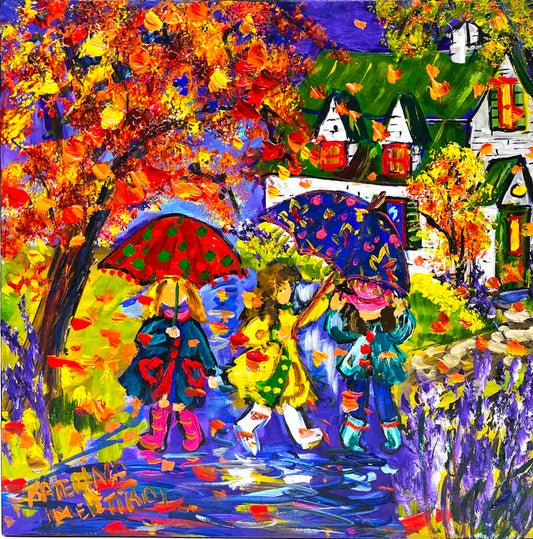Katerina Mertikas - Autumn Walks 20x20