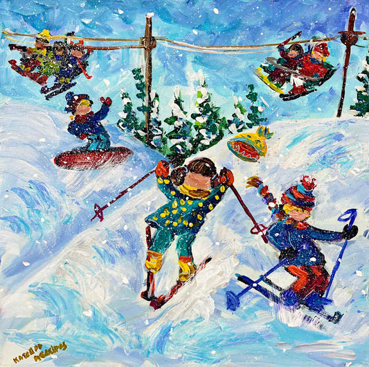 Katerina Mertikas - No Fear 16x16