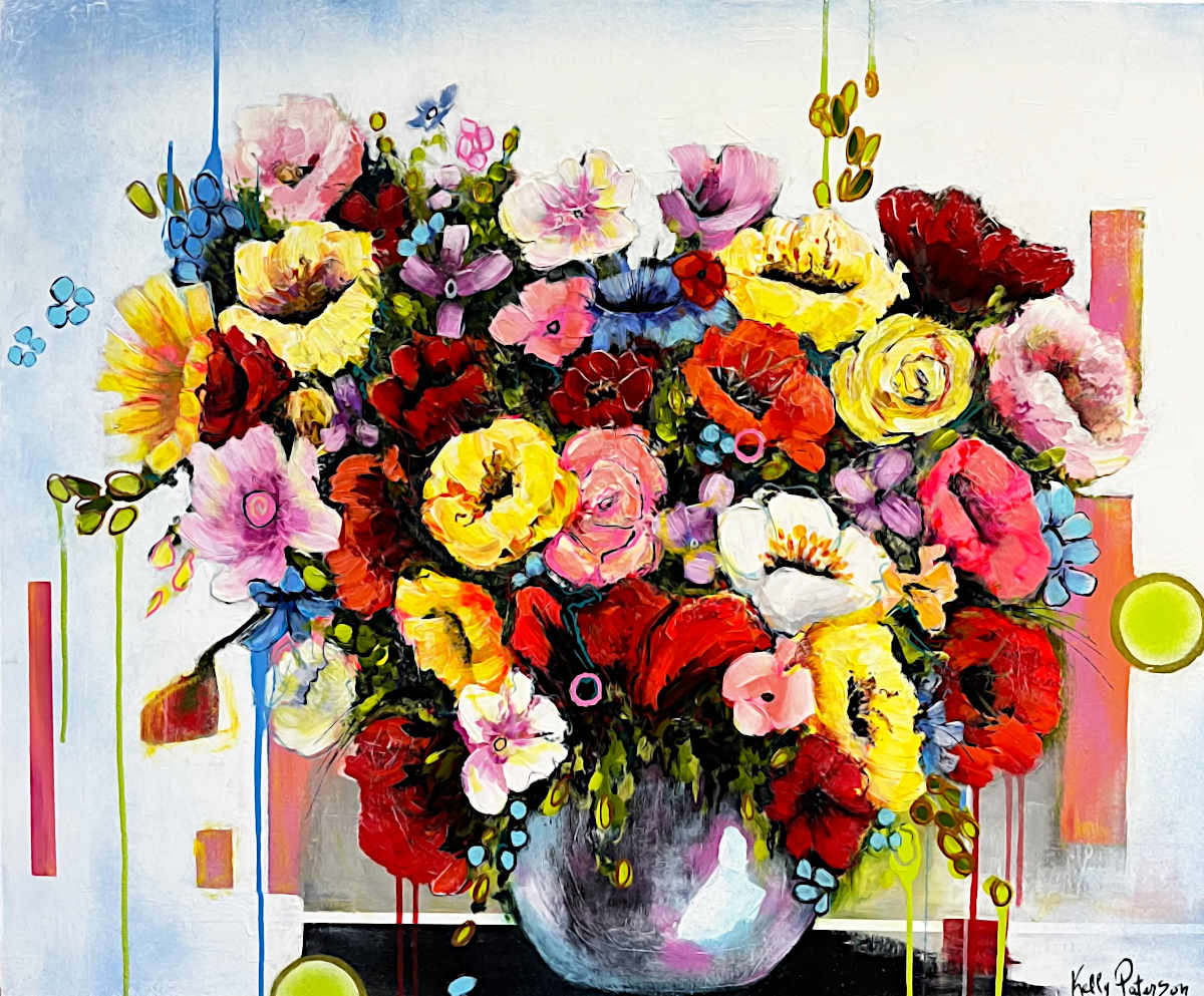 Kelly Paterson - Bouquet de Douceur 36x48