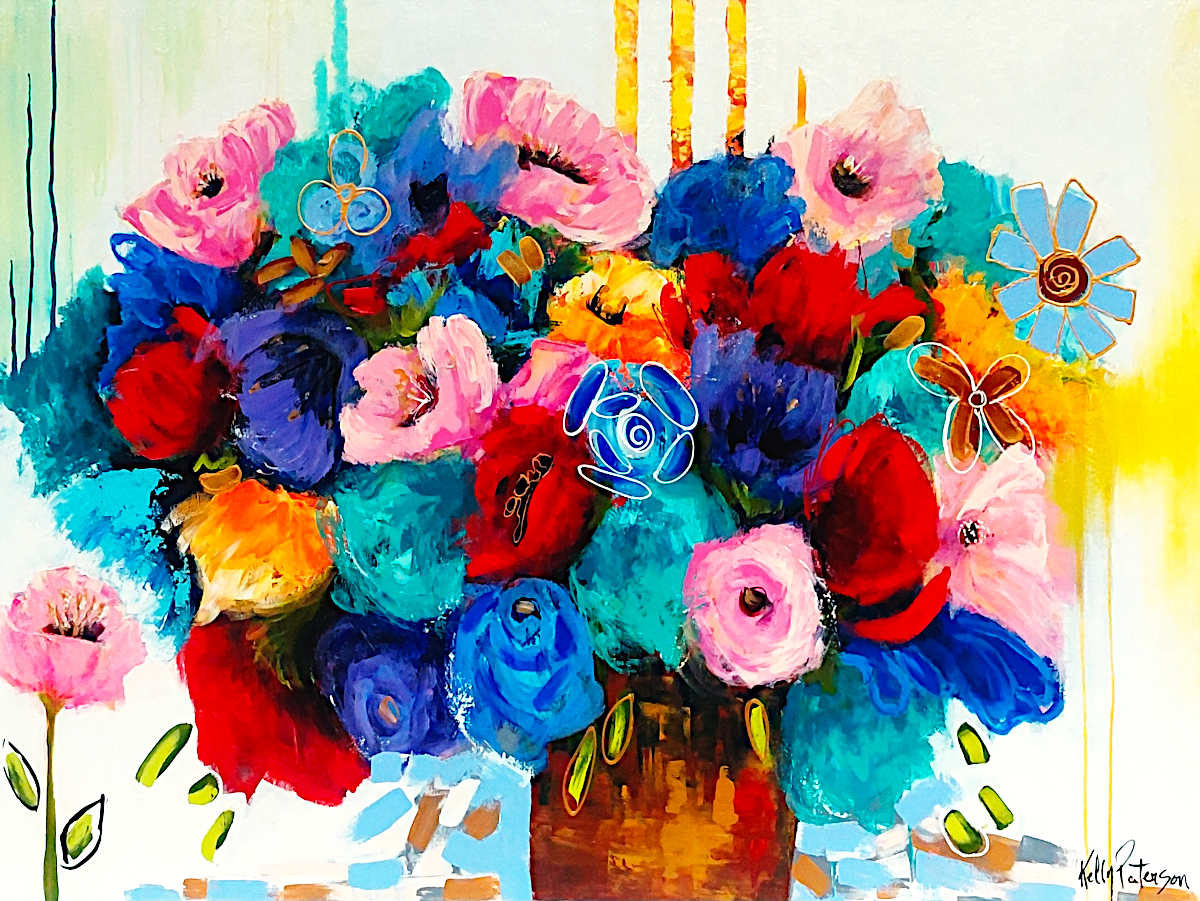 Kelly Paterson I'm By Your Side 36x48 Chase Art Gallery