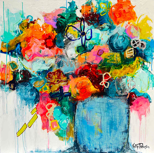Kelly Paterson - A Little Breeze 40 x 40
