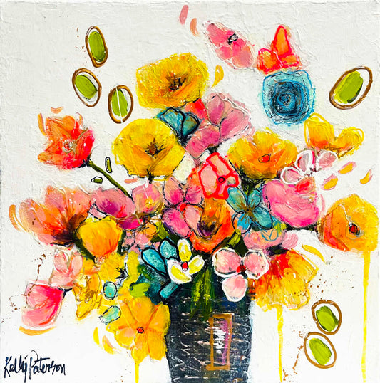 Kelly Paterson - Rose 12 x 12