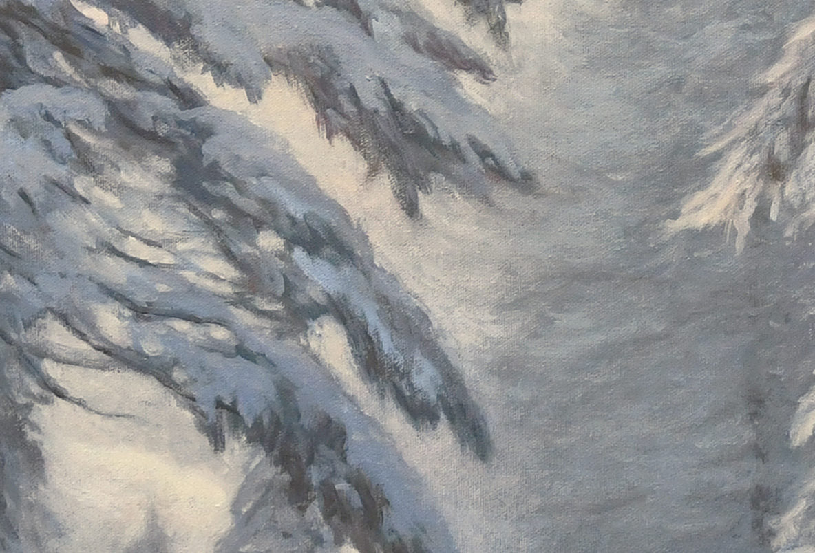 Marie-Claude Courteau - L'éclarcie, 30x40