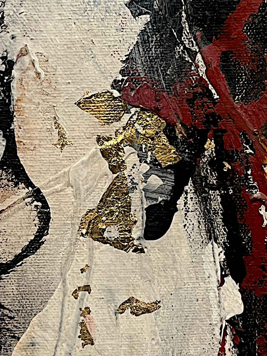 Georges Mamàn - Les joueurs 30x24