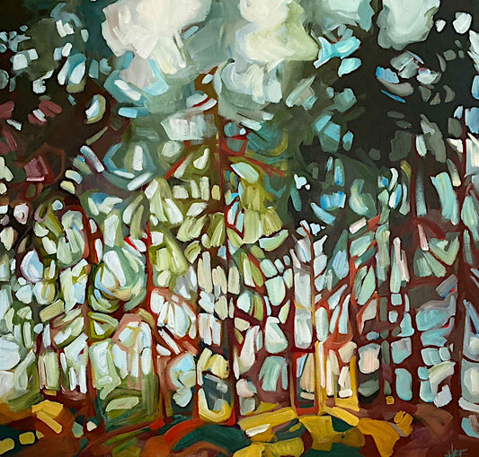 Holly Ann Friesen - Light Spots 24x24