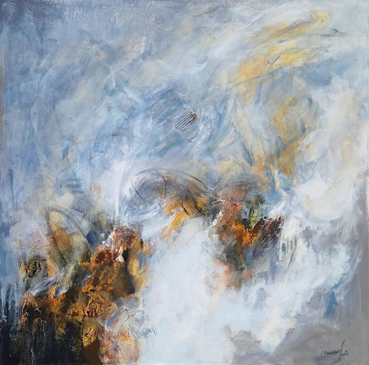 Mariclair Plante - Before Becoming 36x36