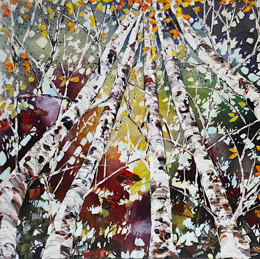 Maya Eventov - Reaching For The Sky 40x40