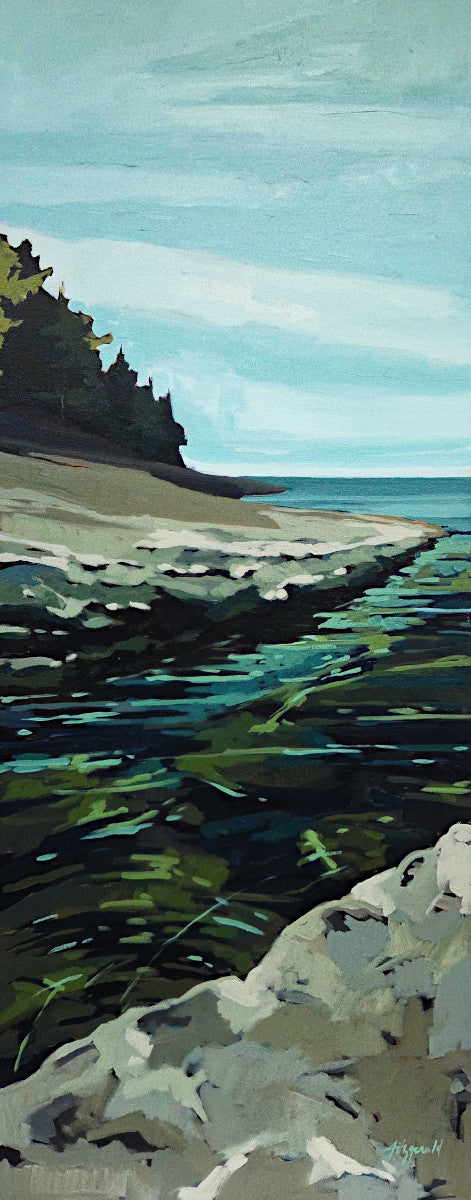 Megan Fitzgerald - Pails and Buckets 40x16