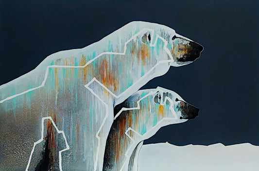 Christophe Ségard - Mom & Son 24x36